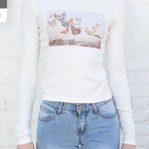 Tori Butterfly Fairy Top by Brandy Melville